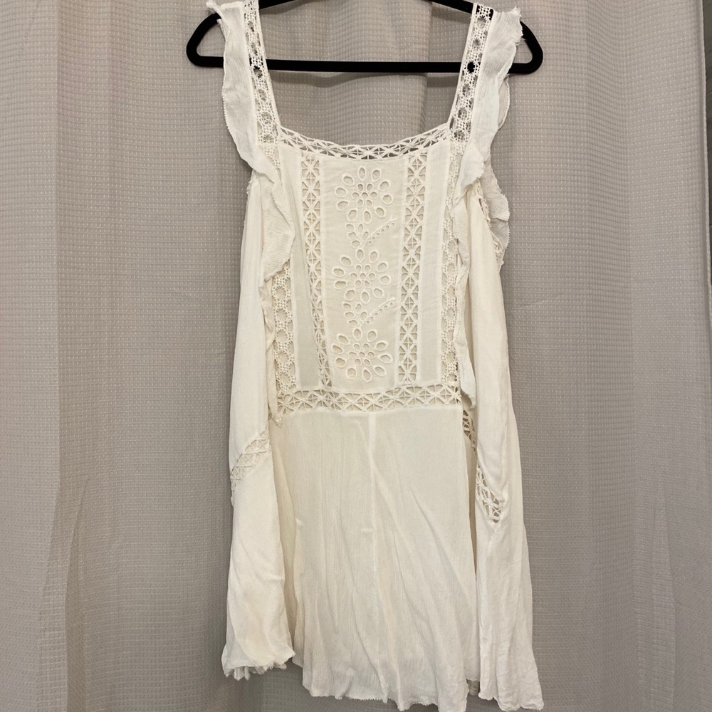 White free people dress